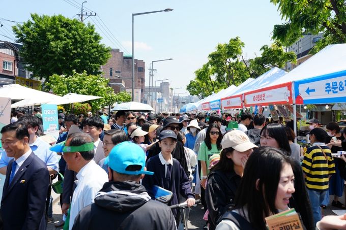 제17회 성북세계음식축제 누리마실 행사 전경