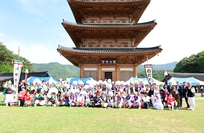 김천시 국가무형유산 김천금릉빗내농악 공개행사