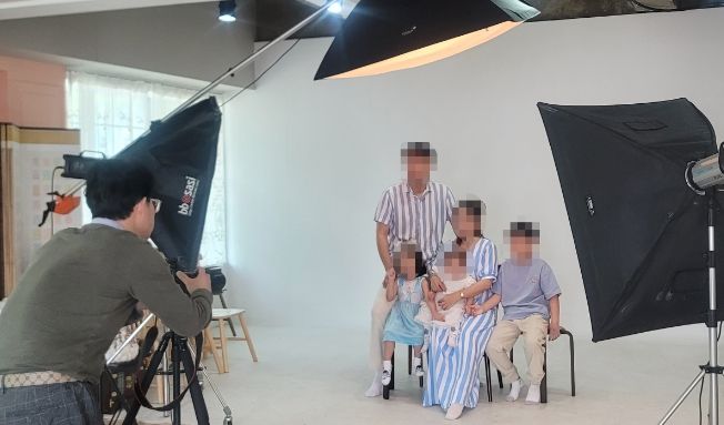 드림스타트 아동 대상 가족사진 촬영 지원사업