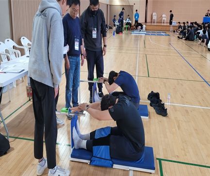 소방공무원 체력검정 시행