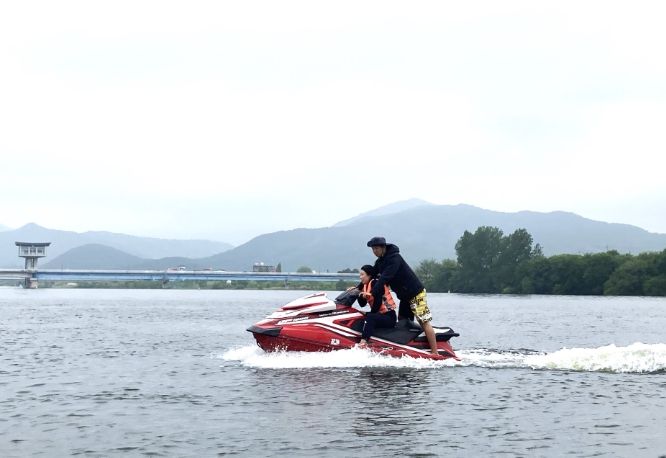 경북대 체육학과 대상 제트스키 체험교육