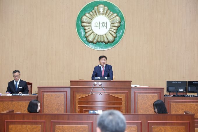 고성군의회, 제302회 제1차 정례회 개회