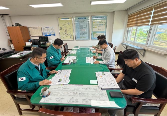 녹조 대비 정수장 준비실태 합동점검