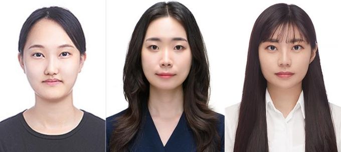 수의내과학교실 강민정 신채원 차수민 씨(왼쪽부터)