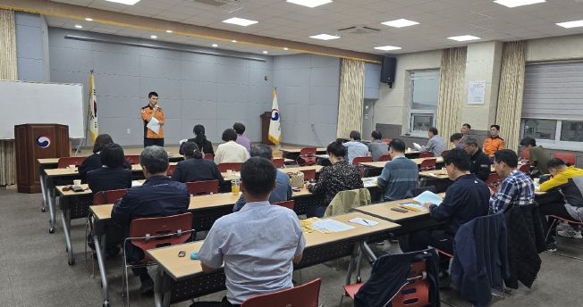 (서산소방서, '공동주택 화재 막자'자율안전관리 당부)