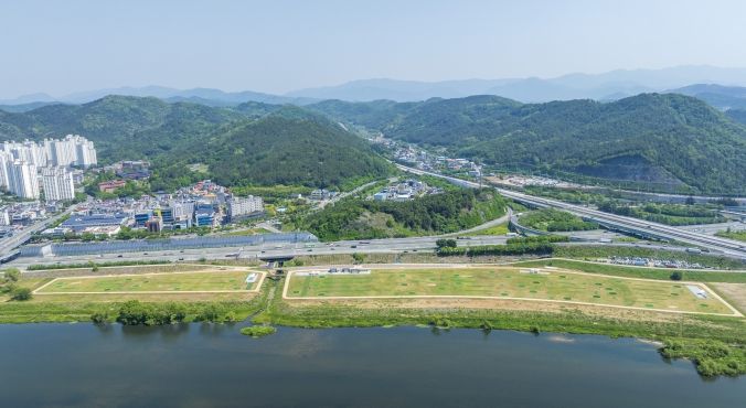 체육진흥과 금호 파크골프장 사진