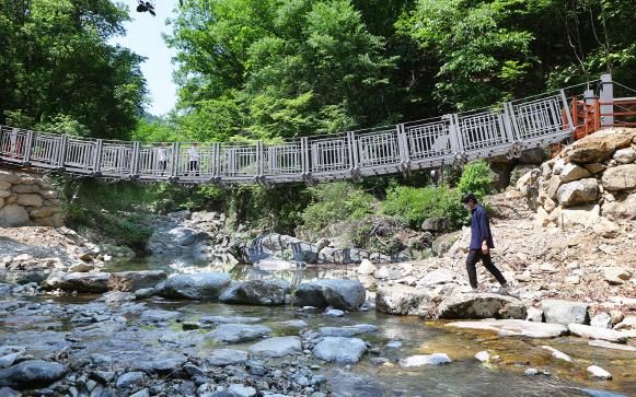 농원계 출렁다리