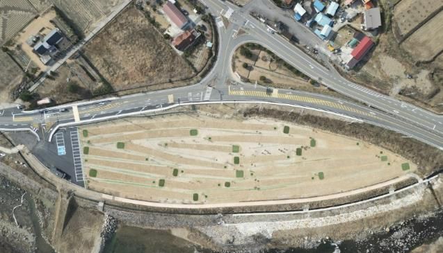 산청군 삼장 여울공원 파크골프장