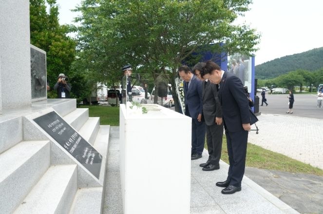 딘 헤스 대령 10주기 추모행사