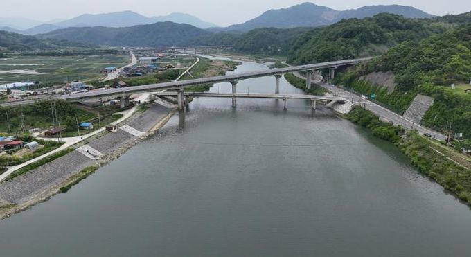 산청군 생초상수원보호구역 전경