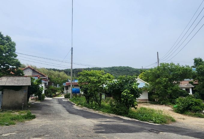 지경3리 마을 전경.