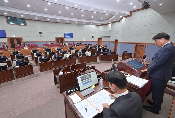 제322회 강릉시의회(임시회) 폐회