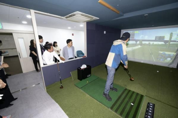 실내스크린파크골프장 사진