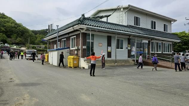 진천군 산사태 대비 훈련 사진