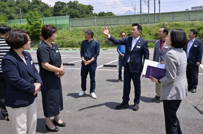 양평역 연계 주차장 사진