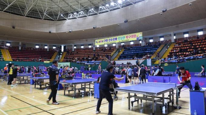 구례군, 제16회 구례산수유배 호남권 탁구대회 개최