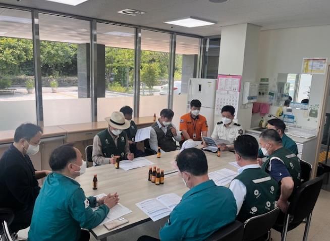 남해군 박영규 부군수, 2025 집중 안전점검 실시