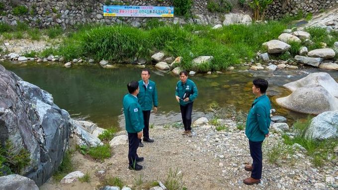 합천군, 물놀이 관리지역 및 소교량 현장점검 실시