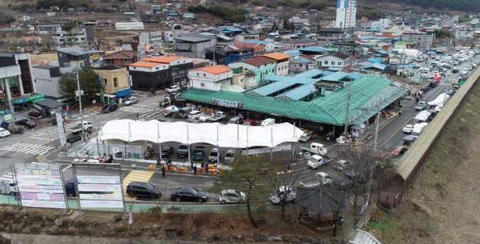 산청군 시천면(덕산시장)