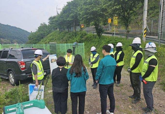 지하시설물 전산화 구축 사업 현장 점검
