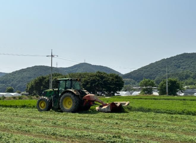 고성군, 알팔파 생산 시스템 구축