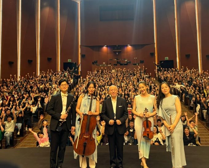 함안서 열린 유키구라모토 콘서트