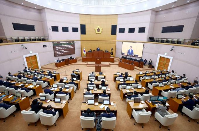 대전시의회, 제287회 제1차 정례회 개회