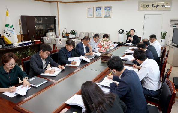 괴산군, 2025년 하반기 주요업무계획 보고회 개최