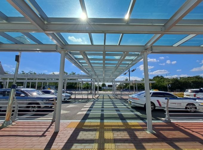 창원특례시, 창원종합버스터미널 광장에 비가림막 설치