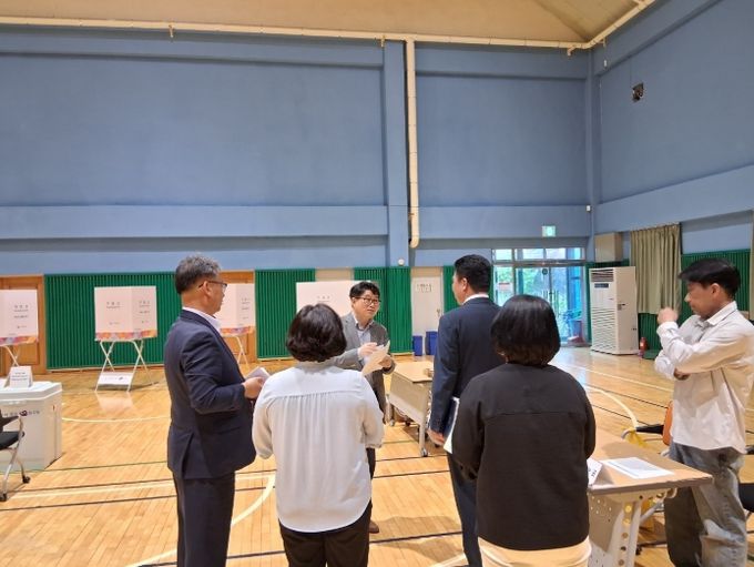 사천시, 제21대 대통령선거 대비 투표소 현장 점검