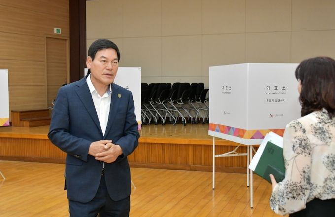 담양군, 투표소·개표소 최종 현장 점검