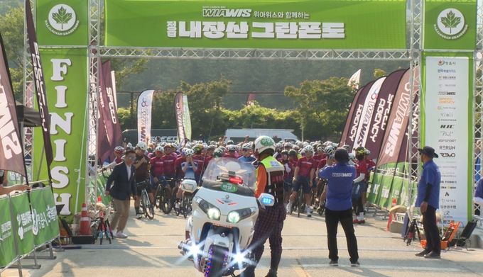 『2025년 정읍내장산 그란폰도, 메디오폰도 전국 자전거대회』 성황리 개최