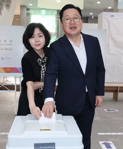 이장우 대전시장, 제21대 대통령 선거 본투표 참여