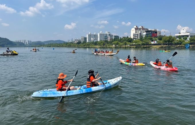 진주시,‘2025년 수상레저스포츠 체험교실’운영