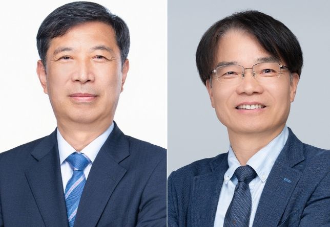 경상국립대학교 정종화 김재연 교수(왼쪽부터)