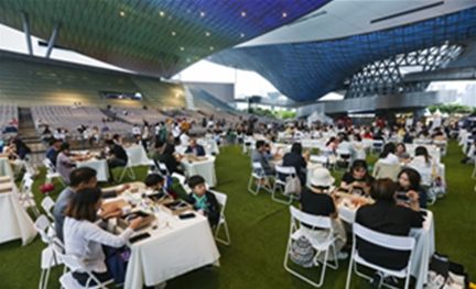 부산푸드필름페스타 야외프로그램 포트럭테이블