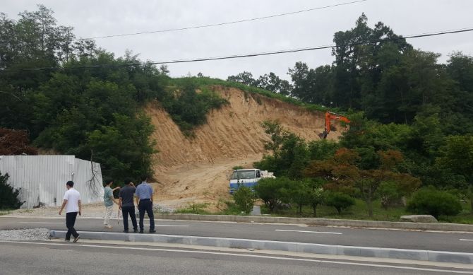 름철 집중호우 대비 개발행위 허가지 사전 안전점검 실시