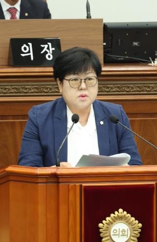 창원시의회 김미나 의원, 통합 창원시 자율통합지원금 재연장 촉구