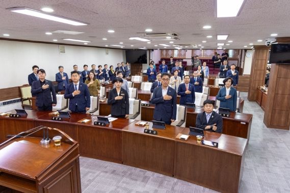 순천시의회, 제287회 제1차 정례회 개회