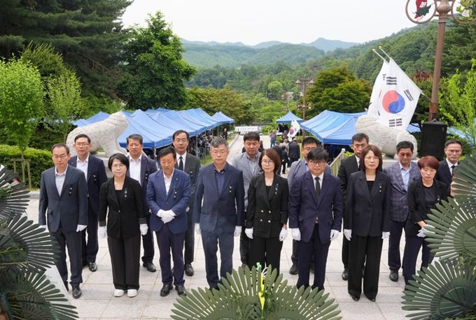음성군 제70회 현충일 추념식 거행