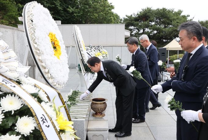 진천군, 제70회 현충일 추념식 거행