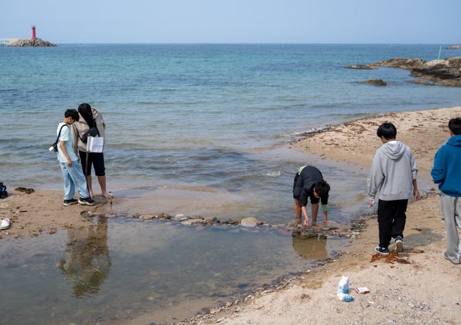 고성군 예술가와 청소년이 함께한 하루