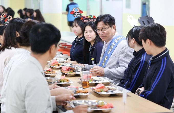 도성훈 인천광역시교육감, ‘소소한 급식’ 캠페인