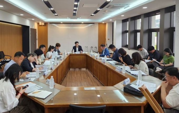 기초자치단체 설치준비단 재정분야 TF(태스크포스) 회의