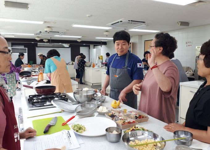 금산군농업기술센터 인삼약초요리 교육