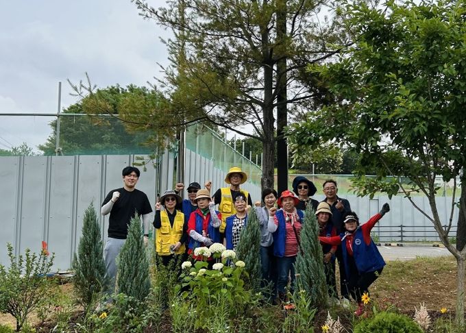 평택시 세교동 행복정원단, 2025년 행복정원 조성