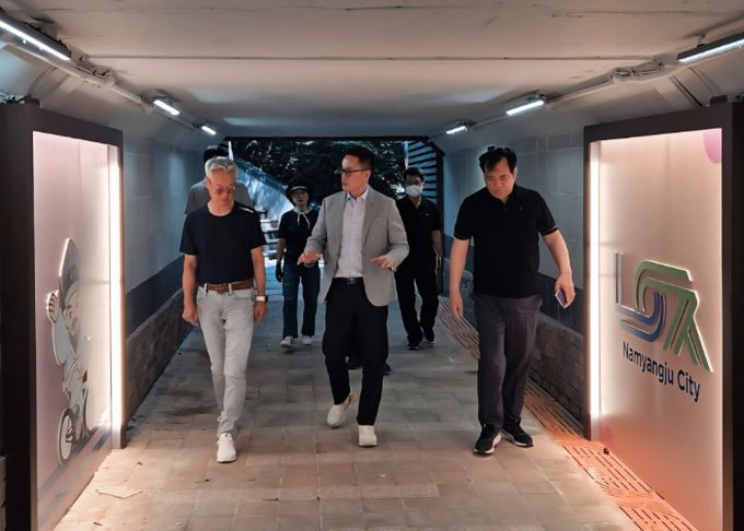 남양주시 다산행정복지센터, 도농사거리 보행환경 개선으로 안전·미관 두 마리 토끼 잡아