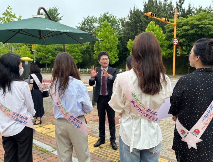 인천중산중 등굣길 교통안전 ‘현장점검’ 실시