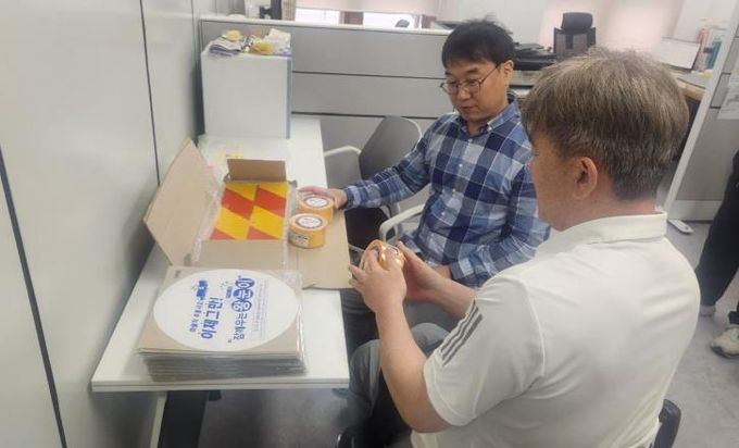 진주시시설관리공단, 화물자동차 운전자 대상 안전물품 배부