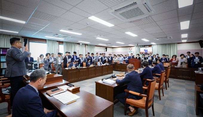 김해시의회 행정사무감사 실시